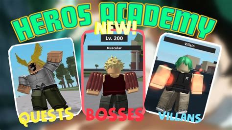 The best superhero games on roblox (pt 3) if you're new, subscribe! NEW ROBLOX MY HERO ACADEMY GAME! | TIPS, TRICKS, AND HOW TO LEVEL UP FAST! | HOW TO DEFEAT ...
