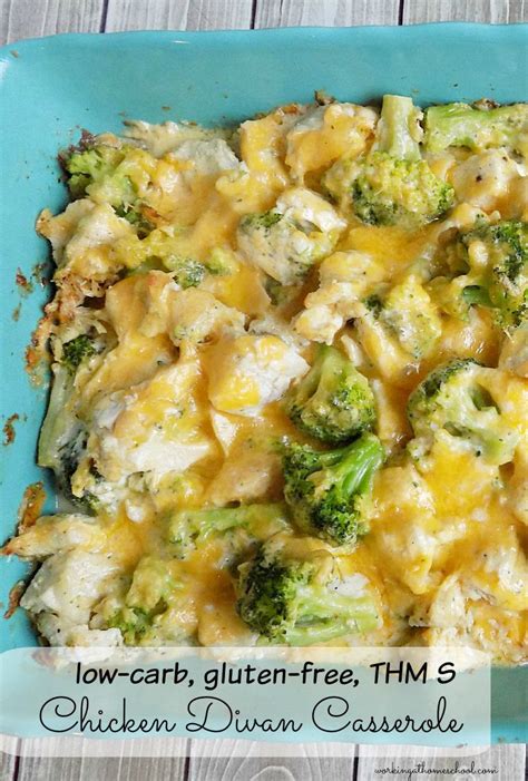 These chicken recipes cook slowly for hours, while you go about your business, so dinner is ready when you need it. Low Carb Chicken Divan Casserole