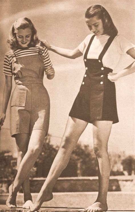 Playsuit The Popular Fashion Of Young Women From The 1940s Vintage News Daily