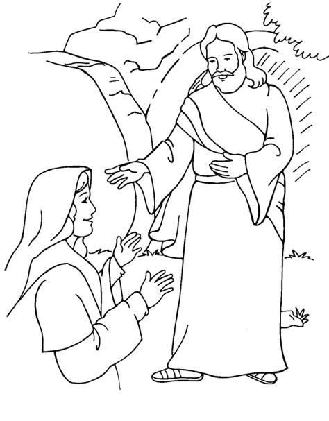 7 Jesus Easter Coloring Pages Printable For Kids