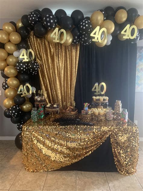 Gold And Black Birthday Party Ideas Photo 1 Of 8 Catch My Party