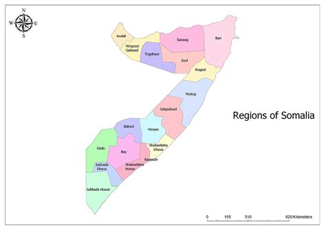 States And Regions Of Somalia