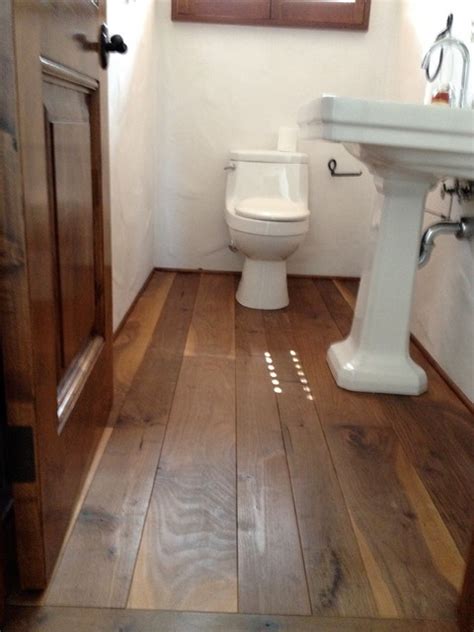 Custom Wood Floors Traditional Bathroom Santa Barbara By