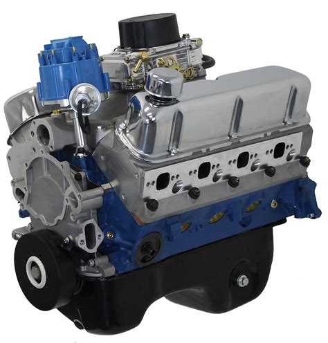 Blueprint Engines Ford 302 Cid 370 Hp Dressed Long Block Crate