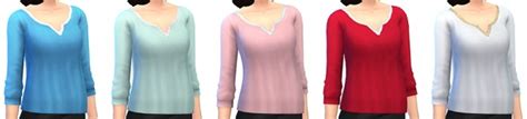 Demoiselle Top By Rope At Simsontherope Sims 4 Updates