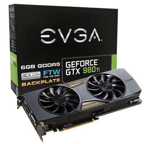 Evga Announces Geforce Gtx 980 Ti Ftw Acx 20 Graphics Card Techpowerup