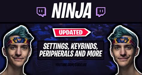 Ninja Fortnite Settings Gaming Setup Mouse And Keyboard Binds Video