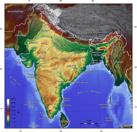 Physical Features Of India Class 9th