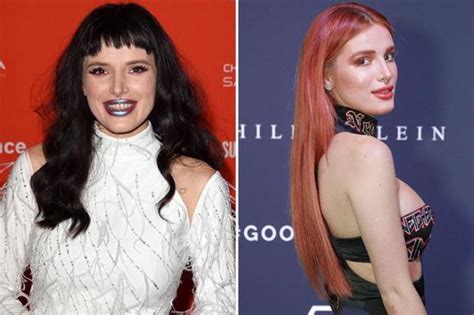 Bella Thorne Looks Totally Different As She Dyes Her Trademark Red Hair Jet Black The Scottish Sun
