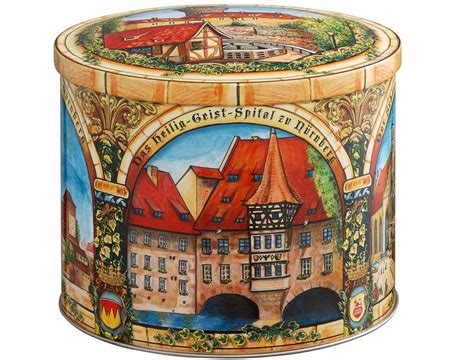 Lebkuchen · nürnberger lebkuchen finden sich neben stollen, früchtebrot. Lebkuchen Schmidt | Large Elisen Tin | Geister, Nürnberger ...