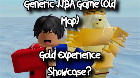 Generic Jojos Bizarre Adventure Game Gold Experience Showcase