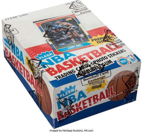 1986 Fleer Basketball Wax Box With 36 Unopened Packs. ... | Lot #50856 ...