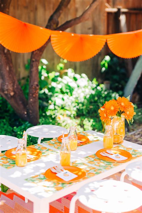 Orange Picking Party — Fun And Confetti