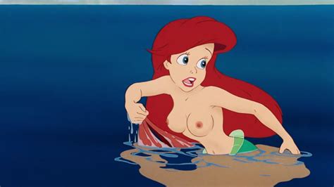 rule 34 ariel breasts disney edit female nipples saturazzi solo the little mermaid 2207289