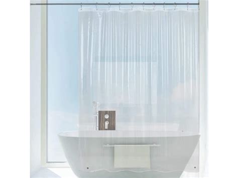Caitlin White 72x72“ Clear Peva Shower Curtain Liner