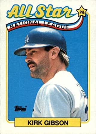 1989 topps baseball set turns 30. Amazon.com: 1989 Topps Baseball Card #396 Kirk Gibson: Collectibles & Fine Art