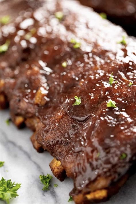 Top with ketchup, brown sugar, vinegar, honey, soy sauce, ginger, salt, mustard, garlic powder and black pepper. The Secret to Crockpot Ribs (Slow Cooker) | Recipe | Best ...