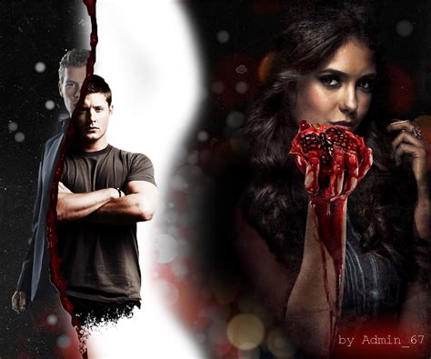 Dean Elena Vs Klaus The Vampire Diaries Tv Show Photo 33127775 Fanpop