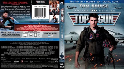 Top Gun 3d Movie Blu Ray Scanned Covers Top Gun 3d Bluray Dvd Covers