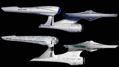 A Side Look At The Differences Between The Uss Enterprise Ncc 1701 And