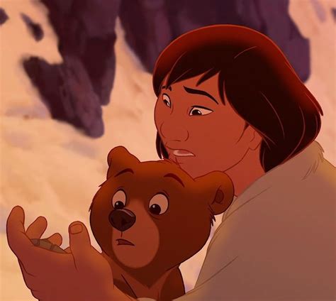 Brother Bear I Kind Of Wish That Kenai Could Have Stayed Human And Talk To Koda Instead Of