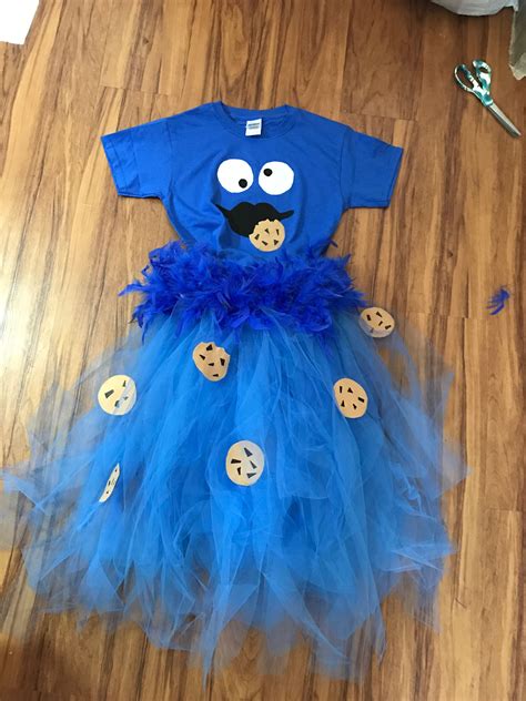 More images for women's cookie monster costume » Cookie monster costume for my niece (With images) | Cookie ...