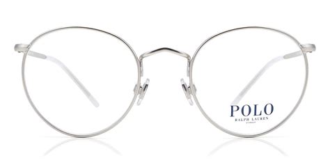 Polo Ralph Lauren Ph1179 9326 Eyeglasses In Semi Shiny Brushed Silver Smartbuyglasses Usa