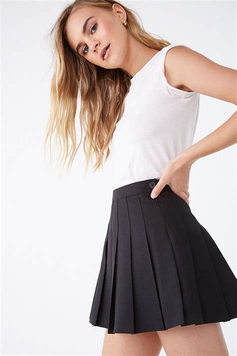 high waist pleated mini skirt forever 21 mini skirts pleated mini skirt skirts