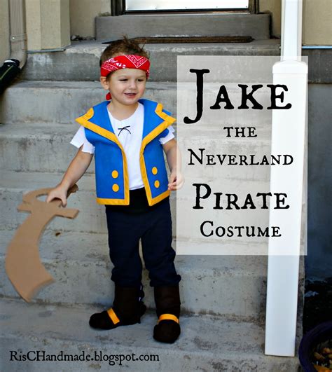 Risc Handmade Jake The Neverland Pirate Costume