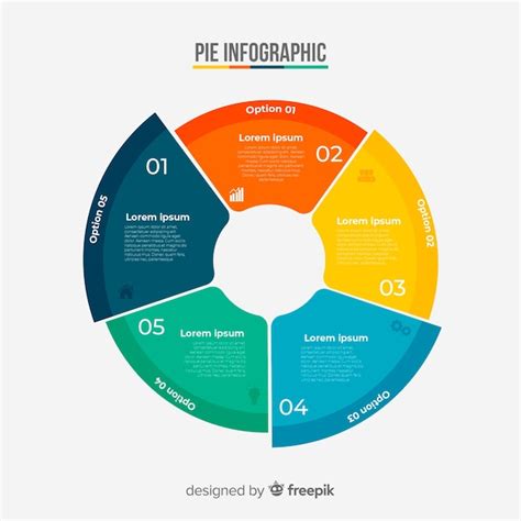 Premium Vector Pie Chart Infographic