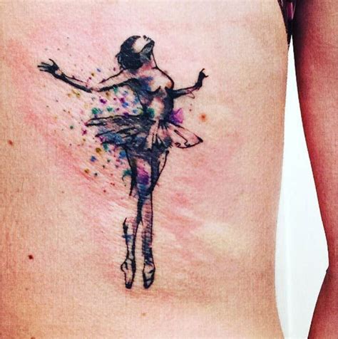 Ballerina On Back By Giorgio Foiadelli Dance Tattoo Ballet Tattoos