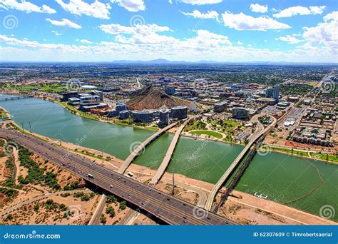 Tempe Skyline Stock Image Image Of Architecture Apartments 62307609