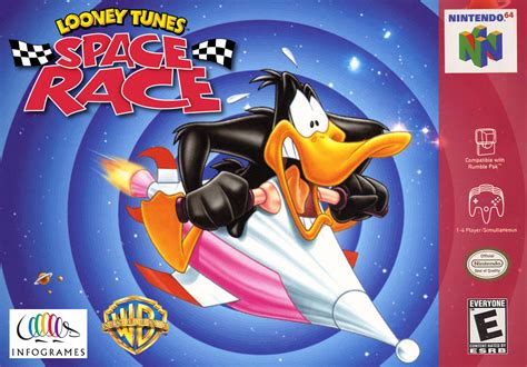 Looney Tunes Space Race N64 Box Art By Artchanxv On Deviantart