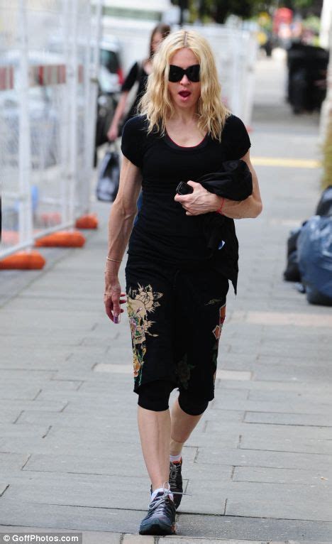 Fitness Fanatic Madonna Hits The Gym Just Hours After All Night 50th