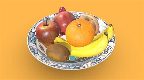 Fruit Bowl Download Free 3d Model By Meerschaum Digital