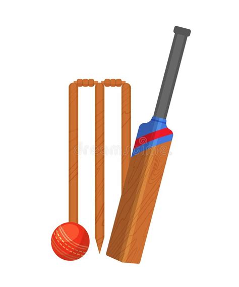 The bcb is responsible for maintaining grounds and promoting the sport. Cricket Bat And Ball Drawing Stock Vector - Illustration ...