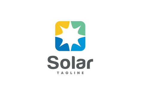 Sun Illustration For Solar Logo Branding And Logo Templates ~ Creative