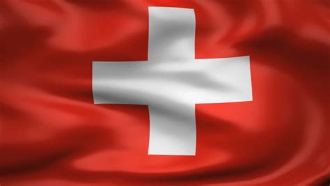 It only stays at the center. Switzerland Flag With Transparent Background Stock Footage ...