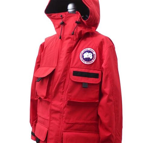 Comme Des Garcons Junya Watanabe Man X Canada Goose Harbour Jacket Red 新品 230001104 18100605