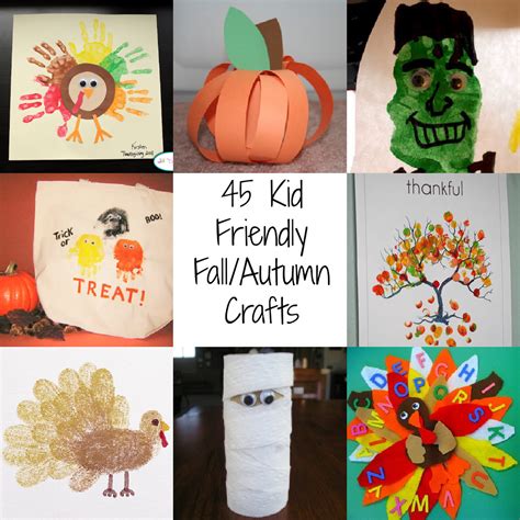 45 Kid Friendly Fall/Autumn Crafts - A Spectacled Owl