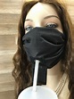 Drinking Face Mask Straw Drinking Mask Black Mask Washable | Etsy in ...