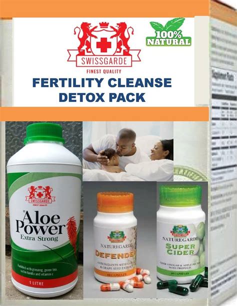 Swissgarde Fertility Cleanse Detox Swissgarde Nutritional Herbal Alternative Supplements And