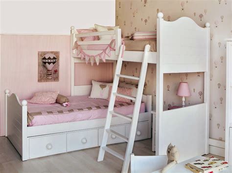 Kids Room Cool Bunk Beds White Bunk Beds Girls Bunk Beds