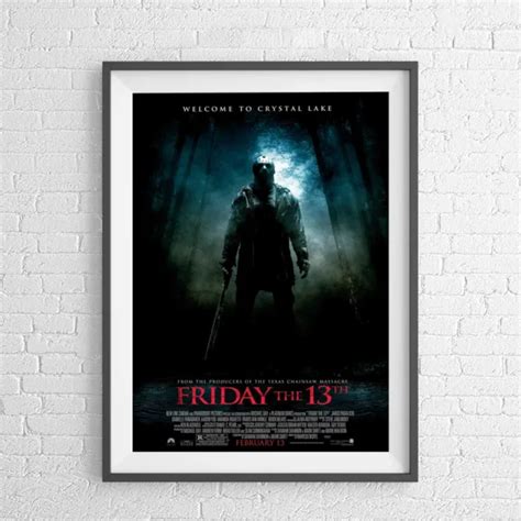 Friday Th Jason Voorhees Horror Movie Poster Picture Print Sizes A To A New Picclick