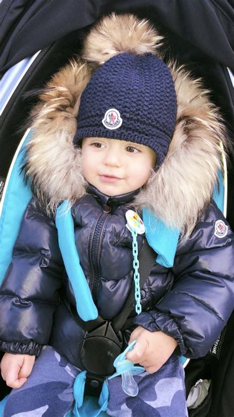 Alessio With The Moncler Winter Collection On Baby Boy Swag Graduation