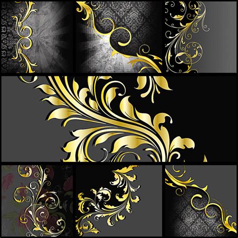 Check spelling or type a new query. Ornate gold ornamental card vector | Free download
