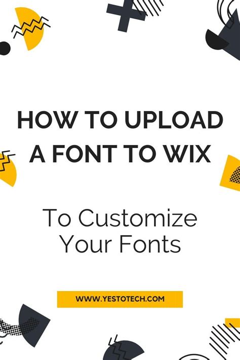 How To Upload A Font To Wix Wix Tutorial Wix Website Tutorials