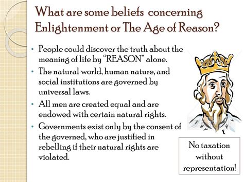 Ppt The Age Of Reason The Enlightenment The Revolutionary Period