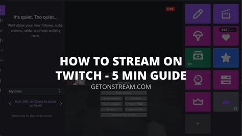 How To Stream On Twitch Pc 5 Min Guide Get On Stream