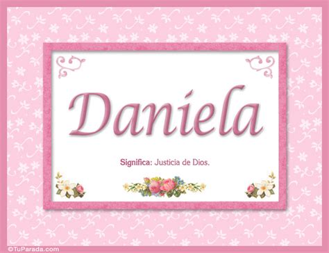 Significado De Daniela Nombre Aristocrattips
